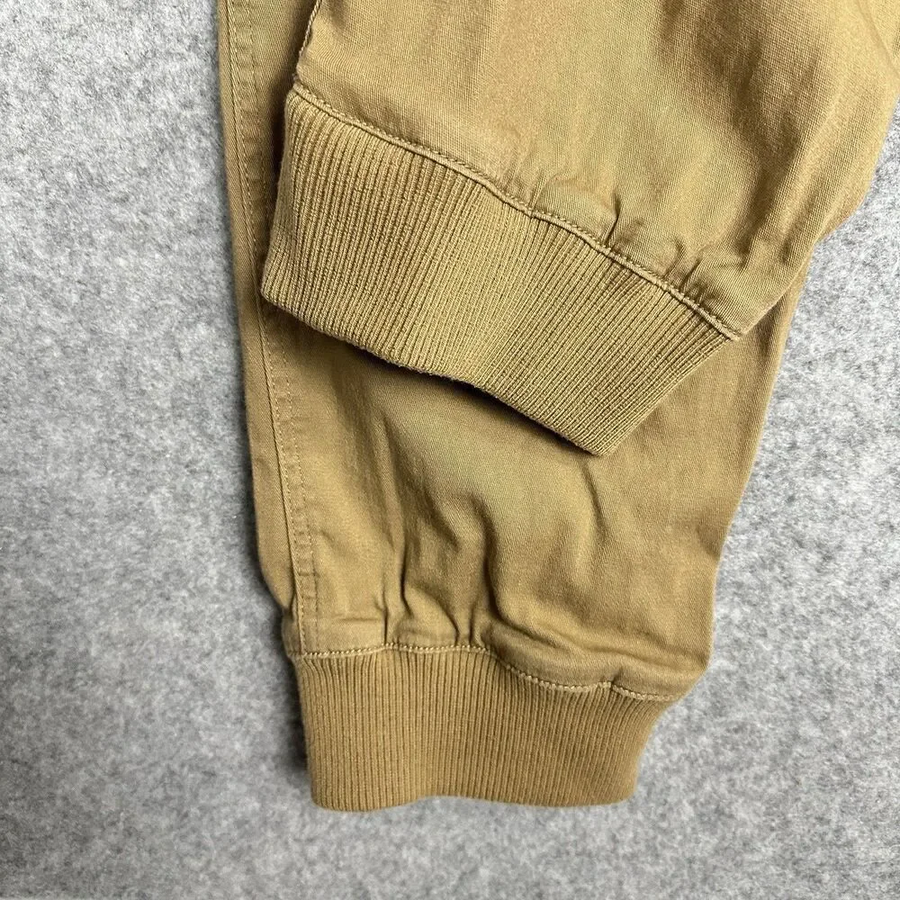 Publish Pants Mens Size 44 Tan Legacy Joggers Cotton Stretch Casual Preppy Logo